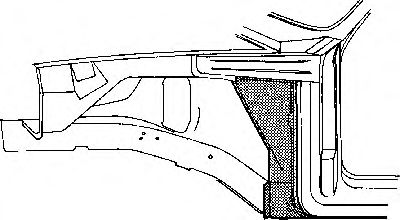 VAN WEZEL 3727453 -  Внутренняя часть крыла